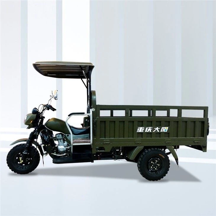 Powerful Gasoline Engine Cargo Tricycle