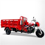 Vrachtlevering driewielige motorfiets
