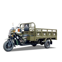 Driewielige vrachtmotorfiets, vrachtlader, passagiersdriewieler